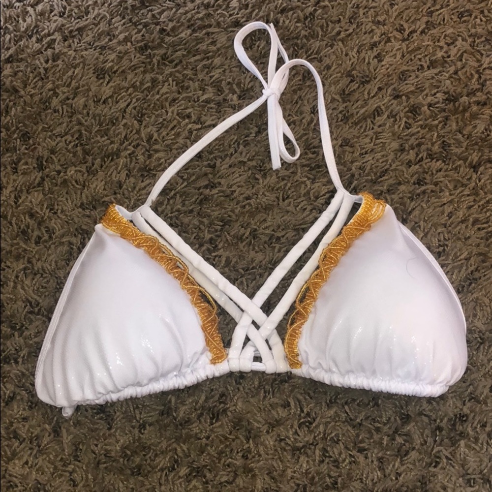 Blue sand swimwear bikini top